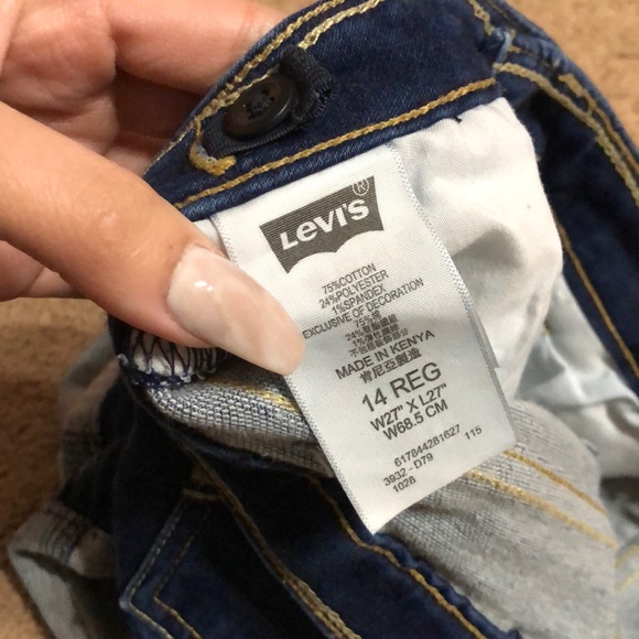 Kids Levi’s Jean Shorts - Picture 4 of 4